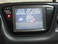 게임기어에서 부활한 SD건담 WINNERS HISTORY