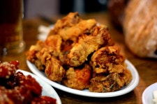 드디어 발도장 콱 수원 용성통닭