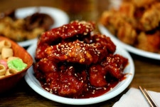 드디어 발도장 콱 수원 용성통닭