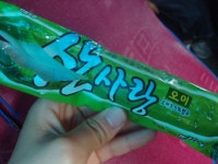 오이 아이스크림 산사랑