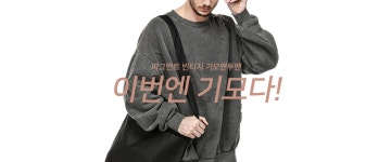 [피그먼트 빈티지 기모맨투맨 2컬러]