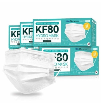하이드로 국산 3중 KF80 황사마스크 대형 300매 미세먼지 차단 - 티몬 [티몬] 하이드로 국산 3중 KF80 황사마스크 대형 300매 미세먼지 차단