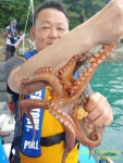 바다낚시 > 점주선장조황 > <은하수호> 여수 돌문어 선방했습니다.