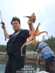 [강진마량뉴썬더호]7월10 돌문어 조황