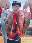 [고흥피쉬헌터호] 민어85cm,83cm 73cm,71cm. . .점농어 83cm,75cm. . 외수질!!!