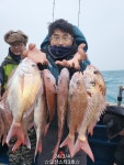 루어낚시조황+ - [여수오션스타] 3/4 참돔타이라바 때고기 조황