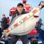 5월1일 오천항 가즈아호 대광어 대박 굿 조황 8자 4마리 입닫고 칼측! 오늘도 방패사진!