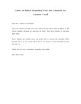 (영문/한글) 연체된 구내식당 이용 요금에 대한 통지문(Letter of Notice Regarding Past Due Payment for Canteen Food) - 업종별서식