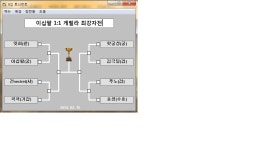 1:1 최강자전 대진표 - 서버 : plaync 아이온