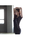 천상여우요가복/필라테스복 H2360 티셔츠_블랙 - 사는 게 즐겁다! 롯데닷컴
