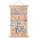 텐바이텐 10X10 : VIC-Orange Cockney Rhyming Slang Tea Towel(+Cotton favor bag)