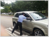 전국공무원노동조합 ‘공적연금 개악 저지’를 위한 1인 시위(환경사업소)