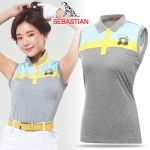 [세바스챤골프] 큐티 일러스트 자수 스판 여성 민소매 티셔츠_201740 - 이마트몰, 당신과 가장 가까운 이마트