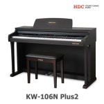 영창 디지털피아노 KW-106N Plus2/KW106N/로즈우드/업그레이드/국내생산/교육기능강화/건반터치10단계 - 이마트몰, 당신과 가장 가까운... 