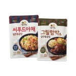 [풀무원] 그릴함박 철판볶음밥, 씨푸드야채 철판볶음밥 2봉 (각 2인분... 그릴함박 철판볶음밥, 씨푸드야채 철판볶음밥 2봉 (각 2인분, 총 4인)