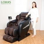 [S급 리퍼브 한정수량] 로하스테크 제니스 안마의자 LHJ-20000 /한글터치리모컨/등 온열/2단 무중력기능/SL타입/스트레칭 기능/무상AS 1년... 