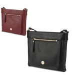 [헤지스ACC]다크 브라운 헤지스 로고 프린트 크로스백 HJBA8E931W3 - 샵계부