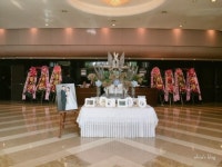 웨딩의 여신: 웨딩홀투어 :: 호텔 리베라 - 베르사이유홀 로비, 포토테이블