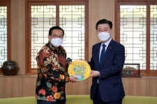 인도네시아 대사 면담 (2022.04.08) - 제주특별자치도 도지사실 인도네시아 대사 면담 (2022.04.08) | 제주특별자치도청