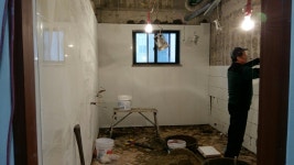 하귀1리 복지회관 화장실 개보수 - 제주의 마을 애월읍 하귀1리