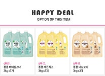 퐁퐁 베이킹소다 레몬식초 아침보리 주방세제 3kg x3개 - NS홈쇼핑