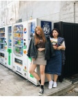 [핀더스 데님 스커트] 제이스타일