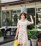 [[EVELLET]스웬티 레이스 플라워 원피스] 제이스타일