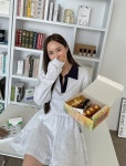 [[EVELLET]엘비드 카라 스커트팬츠SET]