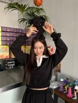 [[EVELLET]엘비드 카라 스커트팬츠SET]