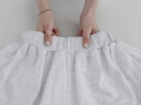 [[EVELLET]엘비드 카라 스커트팬츠SET]