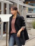 [베이셀 골지 니트티셔츠] 제이스타일