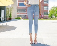 [트루이 칼구제 데님 스키니진] 제이스타일