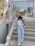 [메얼드 20수 레터링 티셔츠]