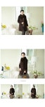 [[6D-OU922] 밍크카라롱코트]
