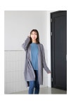 [[8C-CA007] 언발로브롱가디건]
