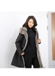 [[8D-TS040] 플리츠터틀넥무지티]