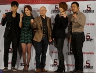 영화 ”더 파이브” 주역들, 우리 영화 많이 사랑해주세요~ - 한국사진방송 대한민국예술-