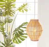 텐바이텐 10X10 : 라탄 인테리어 뱀부 캔들홀더 등갓 호박형 T04 (무료배_(2354850)
