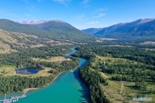 관광 성수기 맞이한 中 신장(新疆) 카나쓰-Xinhua