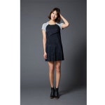 J.MIKEI 니트배색유니크원피스 | 레이틀리 니트배색유니크원피스