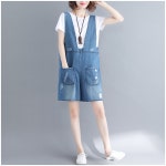 도매꾹 :: 대한민국1위 돈버는 쇼핑 - 도매꾹 [도매꾹] F7340/빈티지스탈 오버핏 멜빵청반바지/빅사이즈가능