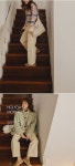 [롤앤미 다이아패턴 울 니트[size:F(55~66반)]] 리린 [롤앤미 다이아패턴 울 니트[size:F(55~66반)]]