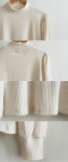[[LABEL] 로젤리안 기모골지 부드런신축 퍼프폴라 [size:F(55~66)]]