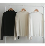 [[LABEL] 하이쥬 웨이브 쫀쫀신축 세상부드런 촉감 티 [size:F,1]]