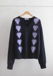 [[LABEL] 르페어 가을하트 아가일리 부드런 니트 [size:F(55~66)]]