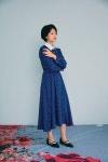 [WUZU STUDIO우주스튜디오]COLORATION COLLAR ONE-PIECE BEIGE [W CONCEPT]