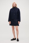 런던놀이 ♬ 런던에서 쇼핑하고 놀자  [CS180918-H-13]COS Boiled wool a-line skirt*울 에이라인 스커트*(네이비)