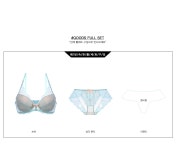 노을언덕너머_민트블루웨딩 삼각팬티[FREE-XL] - 러브앨리스 러브앨리스