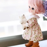 [Child16] 카라 플라워 원피스 - 핑크 - (주) 루츠돌 (주)루츠돌