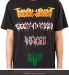 LUXBOY [럭스보이] 메탈 로고 493117 XJAKE 1142 남자 반팔티셔츠 오버사이즈핏